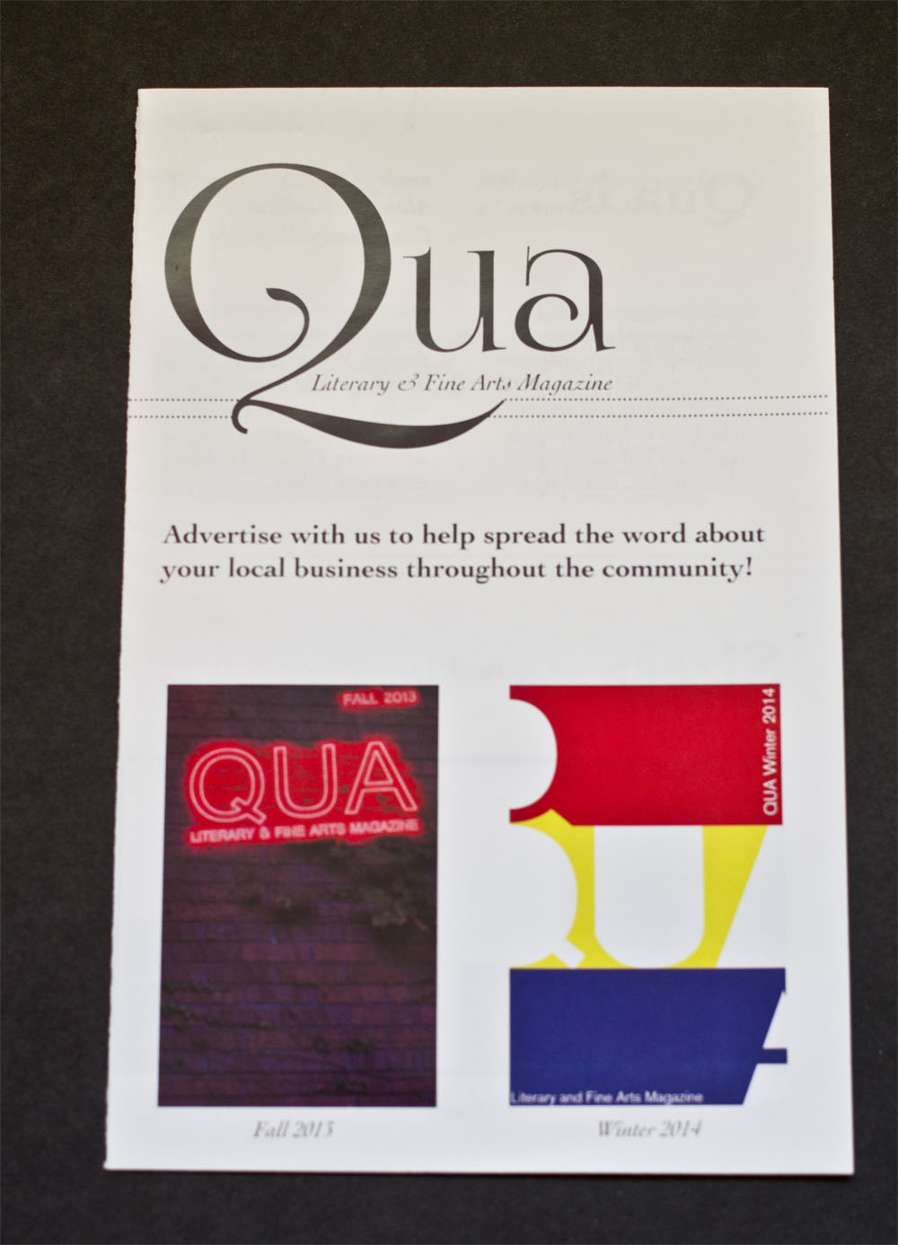 Qua-Literary-Magazine-AD-Brochure